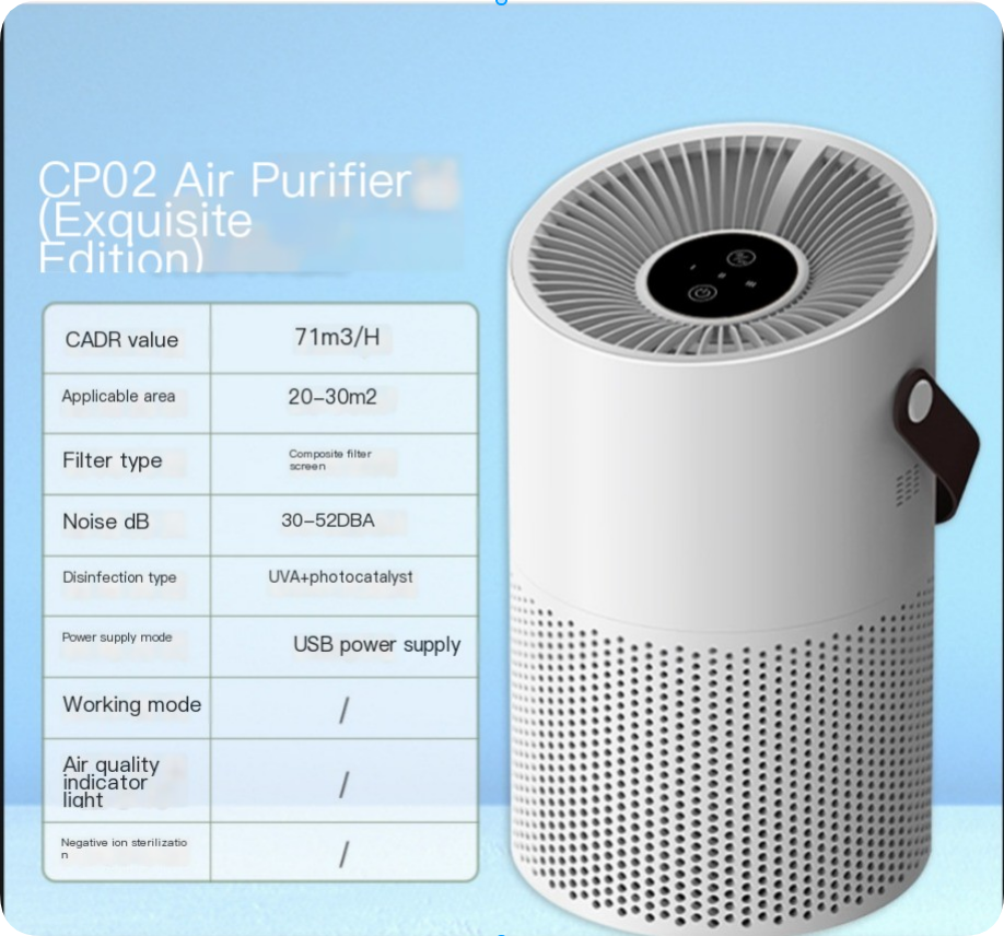 UVC Air Purifier & Sterilizer