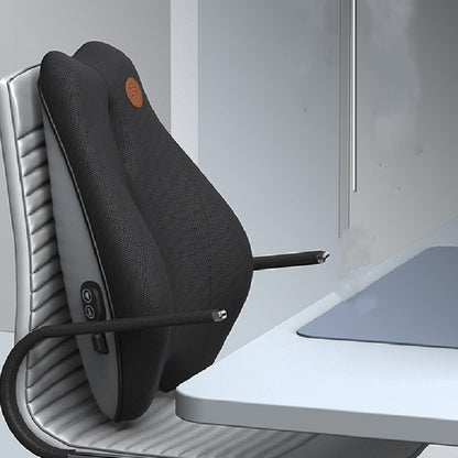 Electric Massage Memory Foam Waist Cushion for Office