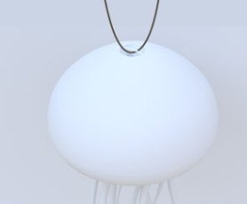 Dancing Jellyfish LED Pendant Light (One Set)